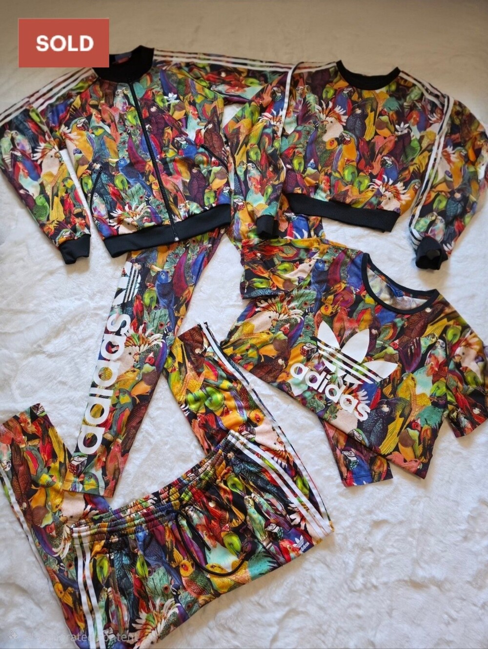 Adidas Originals x Farm Rio Passaredo Collection | Size L
